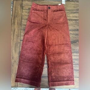 Maeve Wide Leg Crop NWT